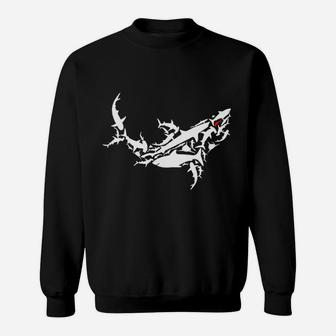 Great White Shark Ocean Shark Sweatshirt - Thegiftio UK