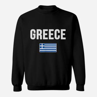 Greece Greek Flag Sweatshirt | Crazezy