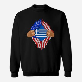 Greek Blood Inside Me Sweatshirt - Thegiftio UK