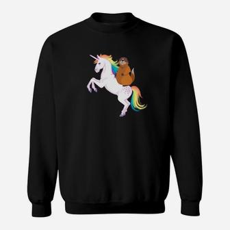 Groundhog Day Unicorn Horse Rainbow Sweatshirt - Thegiftio