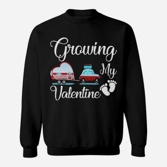 Growing My Valentine Sweatshirt - Monsterry DE