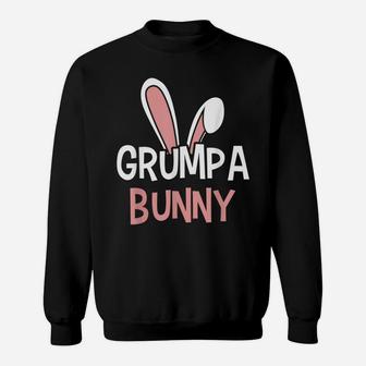 Grumpa Bunny Matching Family Grandpa Easter Day Sweatshirt | Crazezy AU