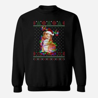 Guinea Pig Animal Ugly Sweater Christmas Puppy Animal Lover Sweatshirt | Crazezy