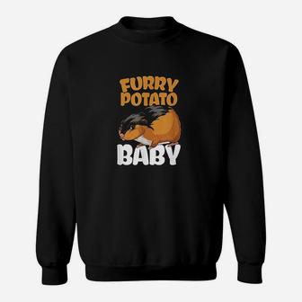 Guinea Pig Furry Potato Baby Rodent Pet Animal Hamster Gift Sweatshirt | Crazezy UK