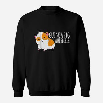 Guinea Pig Whisperer Guinea Pig Sweatshirt | Crazezy