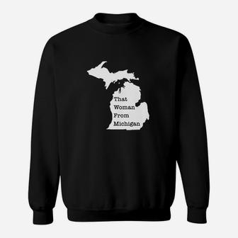 Gydiagarden I Stand With That Woman From Michigan Sweatshirt - Thegiftio UK