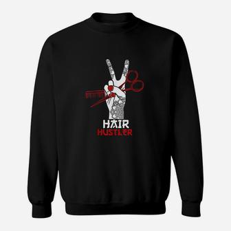 Hair Barber Hair Stylist Hairdresser Gift Idea Sweatshirt | Crazezy