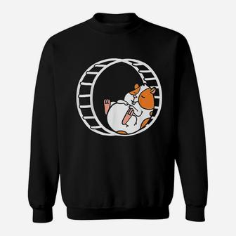 Hamster Wheel Sweatshirt | Crazezy