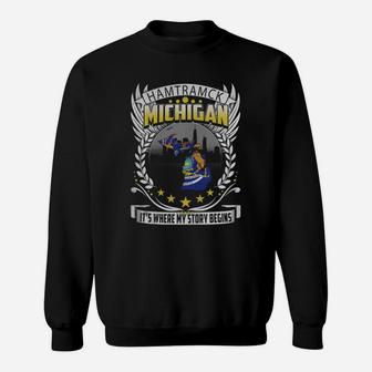 Hamtramck - Michigan Sweatshirt - Thegiftio UK