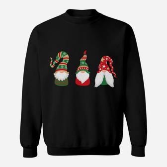 Hanging With My Gnomies Gift Funny Merry Christmas Gnome Sweatshirt | Crazezy