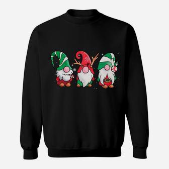 Hanging With My Gnomies Nordic Santa Gnome Christmas Pajama Sweatshirt | Crazezy CA