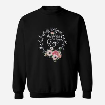 Happiness Is Being A Gigi Sweatshirt - Thegiftio UK