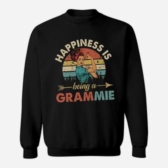 Happiness Is Being A Grammie Sweatshirt | Crazezy AU