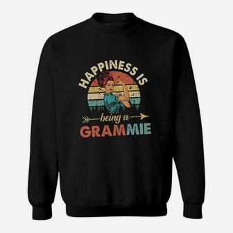Happiness Is Being A Grammie Sweatshirt - Thegiftio UK