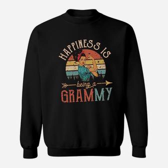 Happiness Is Being A Grammy Sweatshirt - Thegiftio UK