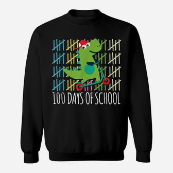 Happy 100Th Day One Hundred Days Of School Design Sweatshirt | Crazezy DE