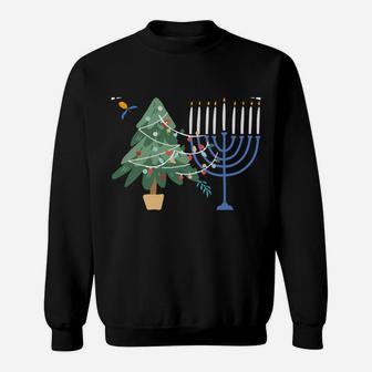 Happy Chrismukkah Funny Hanukkah And Christmas Gift Sweatshirt | Crazezy DE