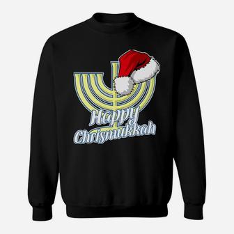 Happy Christmukkah Hanukkah Christmas Sweatshirt | Crazezy AU