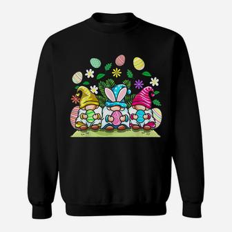Happy Easter Gnomes Egg Hunting Gift For Men Womens Kids Sweatshirt | Crazezy UK