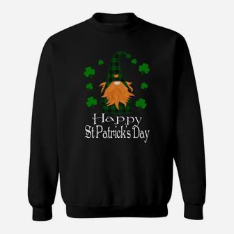 Happy St Patrick's Day Gnomes Shamrock St Pats Day Shirts Sweatshirt | Crazezy