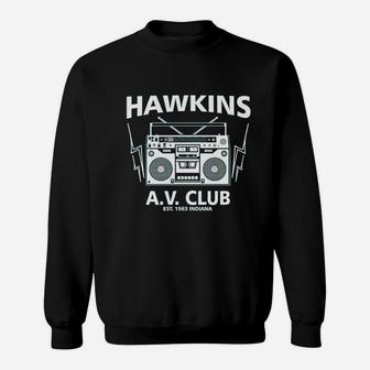 Hawkins Middle School 1983 Av Club Sweatshirt | Crazezy