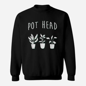 Head Plant Lover Gardening Houseplant Sweatshirt | Crazezy CA