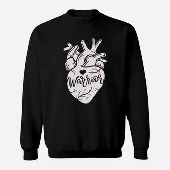 Heart Warrior Nurse Sweatshirt | Crazezy