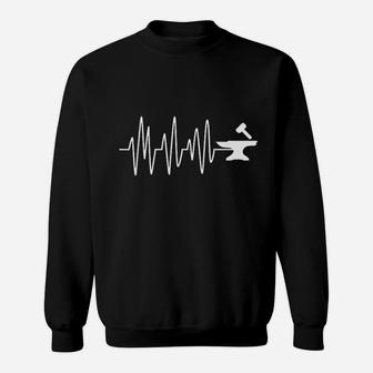 Heartbeat Heart Sweatshirt | Crazezy DE