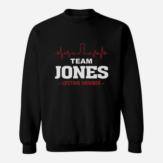Heartbeat J Team Jones Lifetime Member Sweatshirt - Thegiftio UK