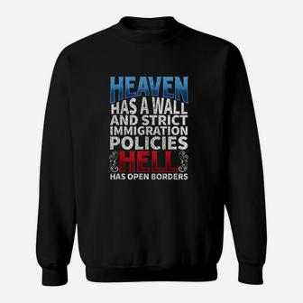 Heaven Has A Wall Sweatshirt | Crazezy