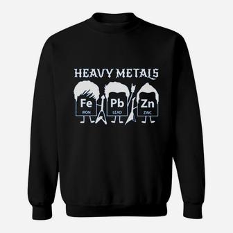 Heavy Metals Periodic Table Elements Printed Sweatshirt | Crazezy CA