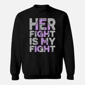 Her Fight Is My Fight Colitis Support Sweatshirt | Crazezy