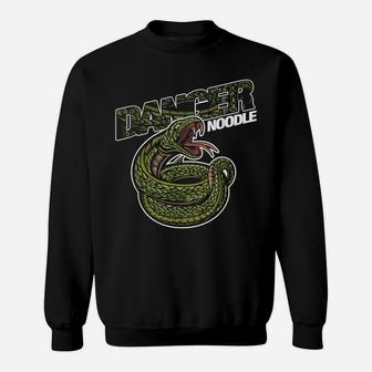 Herpetologist Poisonous Snake Python Mamba Danger Noodle Sweatshirt | Crazezy
