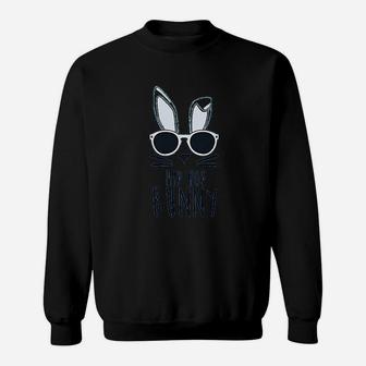 Hip Hop Bunny Funny Gift For Easter Sweatshirt | Crazezy CA