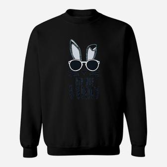Hip Hop Bunny Funny Gift For Easter Sweatshirt - Thegiftio