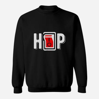 Hiphop And Rap Music Lover I Love Hiphop Sweatshirt - Thegiftio