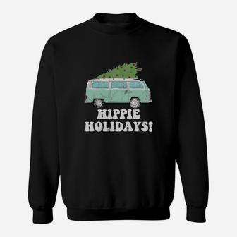 Hippie Holidays Sweatshirt - Thegiftio UK