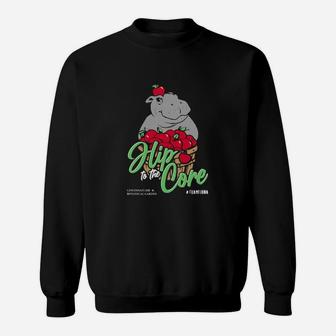 Hippo To The Core Sweatshirt - Monsterry CA