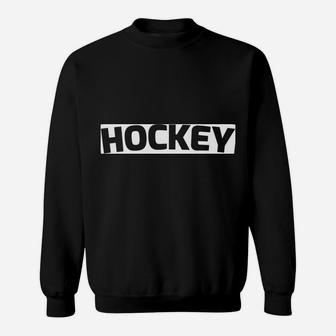 Hockey Makes Me So Happy Best Hockey Mom Gift Penalty Voice Sweatshirt | Crazezy