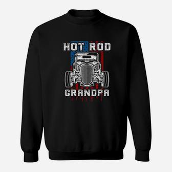 Hot Rod Grandpa Sweatshirt - Thegiftio UK