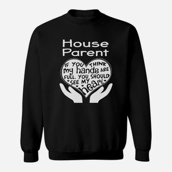 House Parent Full Heart Sweatshirt - Thegiftio UK