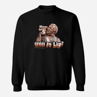 How About 5 Cross Yo Lip Sweatshirt | Crazezy DE