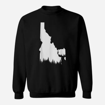 Hunter | Elk & Deer State - Vintage Idaho Hunting Sweatshirt | Crazezy DE