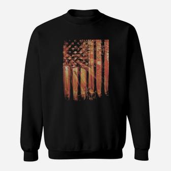 Hunting Flag Cool Back Hobby Shirt Sweatshirt - Thegiftio UK