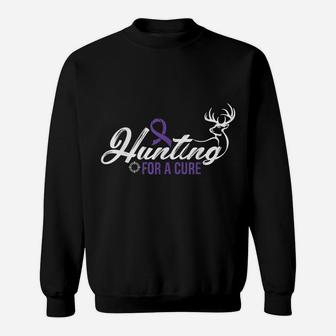 Hunting For Hidradenitis Suppurativa Awareness Supporter Sweatshirt | Crazezy