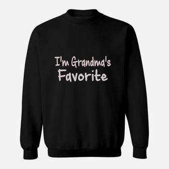 I Am Grandmas Favorite Sweatshirt | Crazezy UK