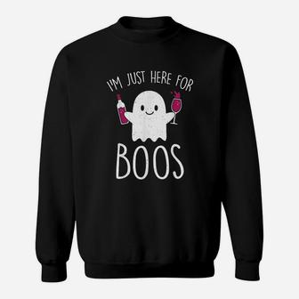 I Am Just Here For Boos Sweatshirt | Crazezy CA