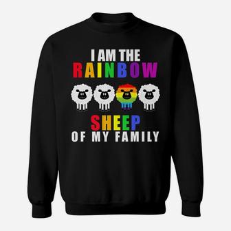 I Am The Rainbow Sheep Of My Family Lgbt-Q Gay Pride Sweatshirt | Crazezy DE
