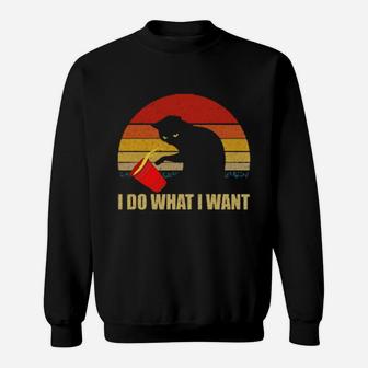 I Do What I Want Sweatshirt - Monsterry UK