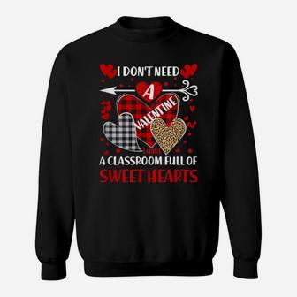 I Don't Need A Valentine Sweatshirt - Monsterry AU